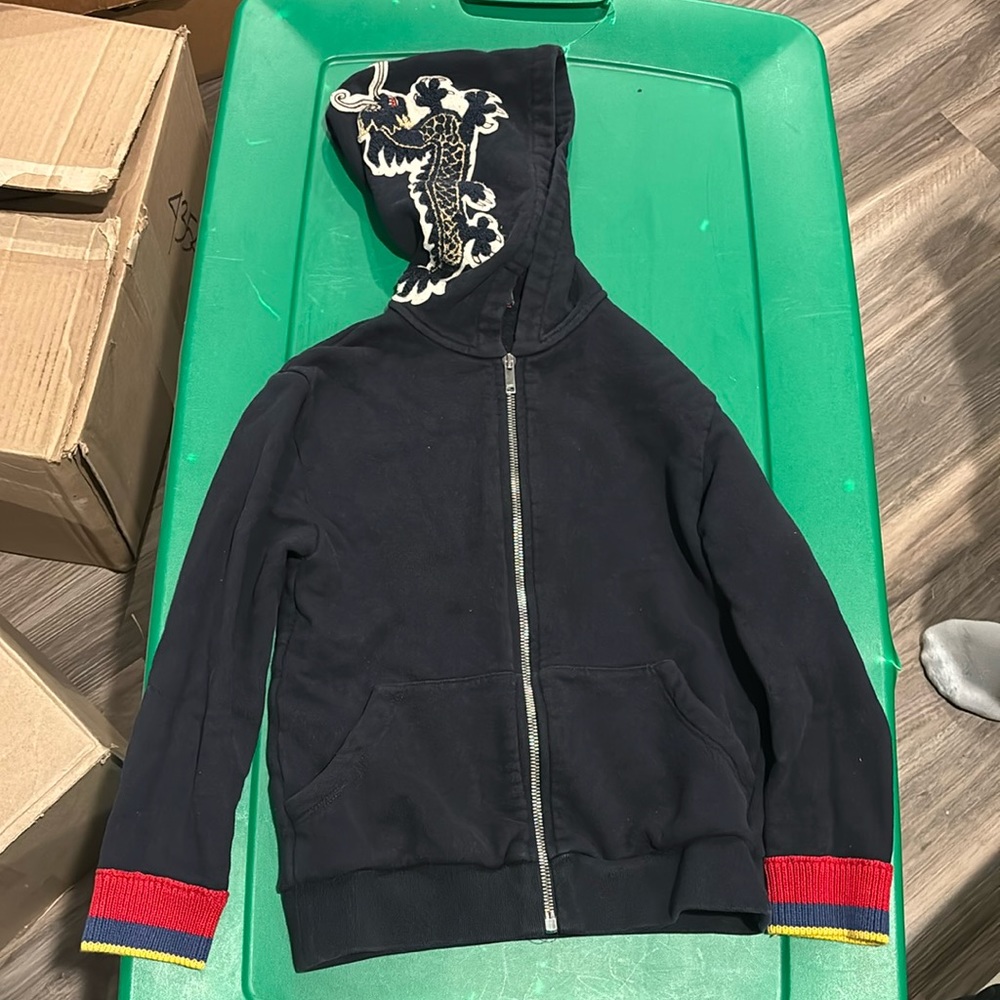 Gucci zip hoodie